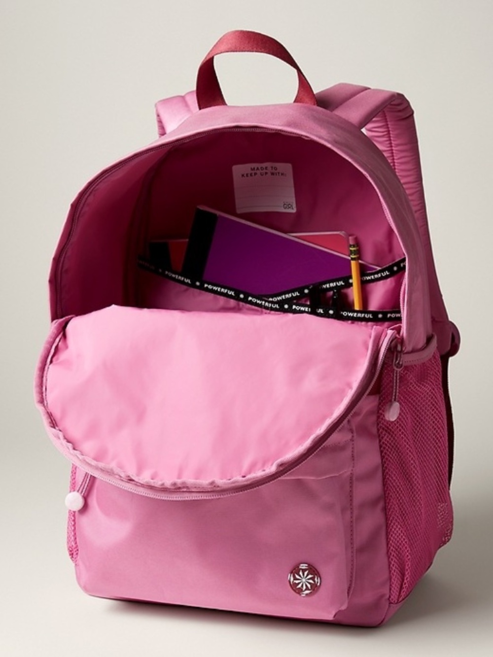 Athleta Girl $65 Limitless Backpack Color Maritima Pink - Picture 13 of 14